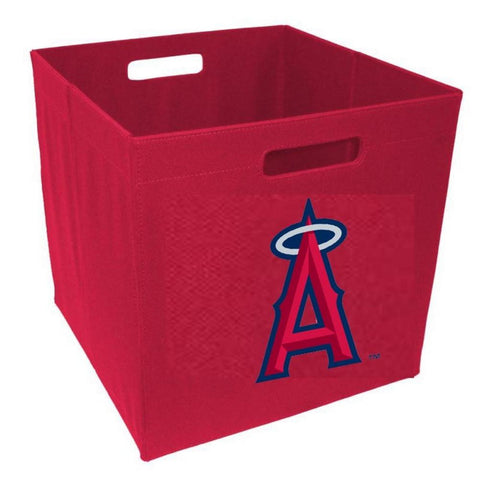 12-Inch Team Logo Storage Cube - Los Angeles Angels