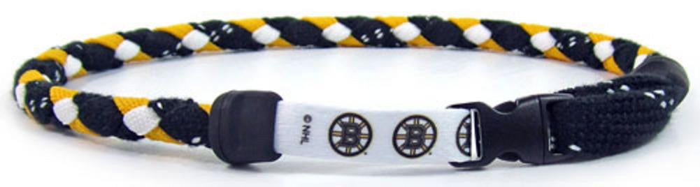 NHL Boston Bruins Hockey Skate Lace Swannys Necklace 20 Large