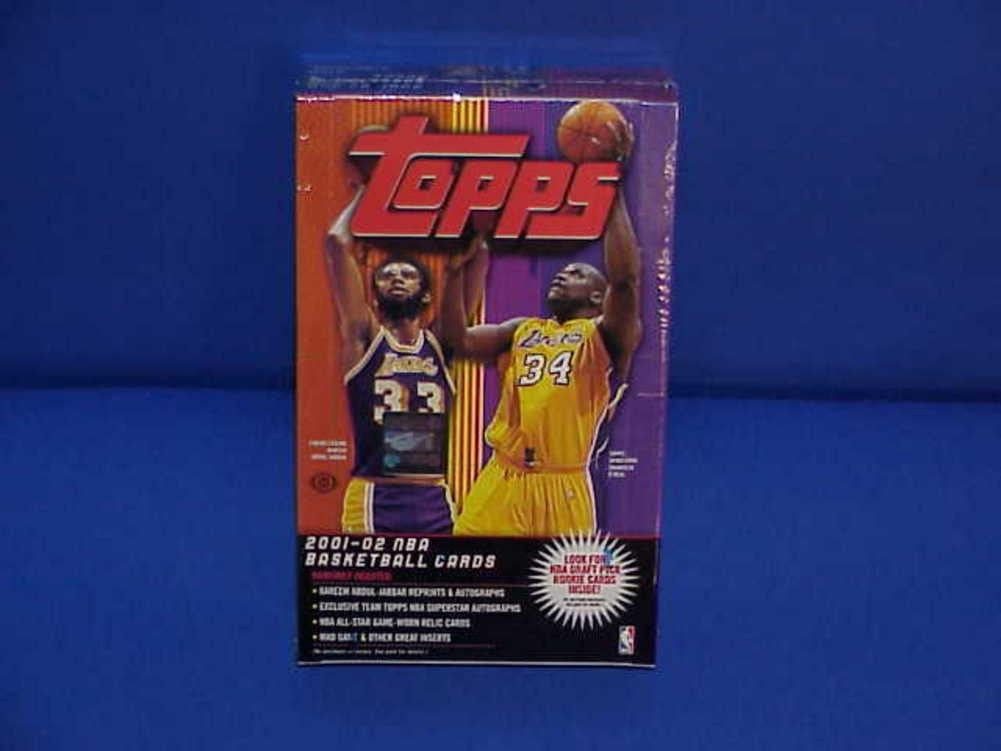 2001-2002 Topps Basketball Hobby