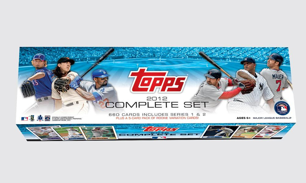 2012 Topps Baseball Complete Set