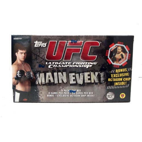 2010 Topps UFC Main Event 5-Pack Blaster Box