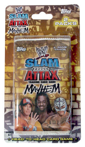 2010 Topps WWE Slam Attax Mayhem Blister