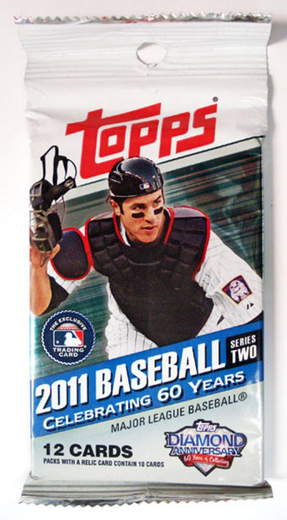 2011 Topps MLB Series 1 Individual Gravity Feed Pack