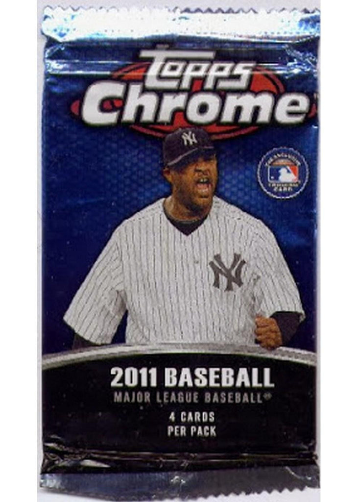 2011 Topps Chrome MLB Retail Individual Pack