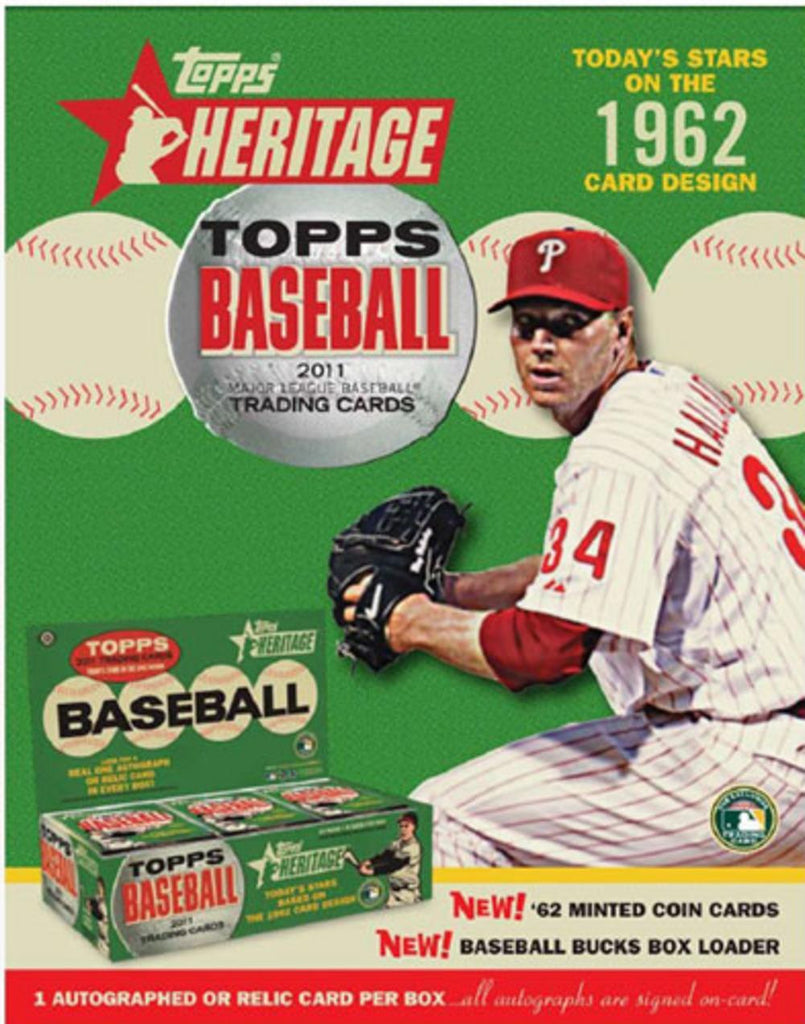 MLB 2011 Heritage Value Trading Cards