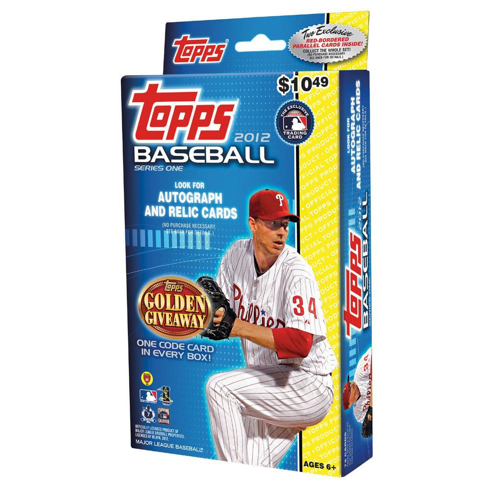 2012 Topps MLB Series 1 Hangar Box (72 Cards)