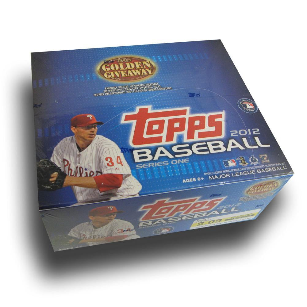 2012 Topps MLB Series 1 Retail 16-Count