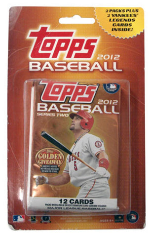 2012 Topps MLB 2-Pack Blister