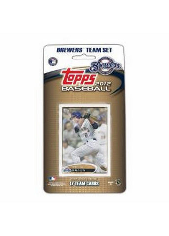 2012 Topps MLB Sets - Milwaukee Brewers