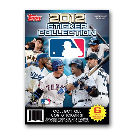 2012 Topps MLB Sticker Individual Album