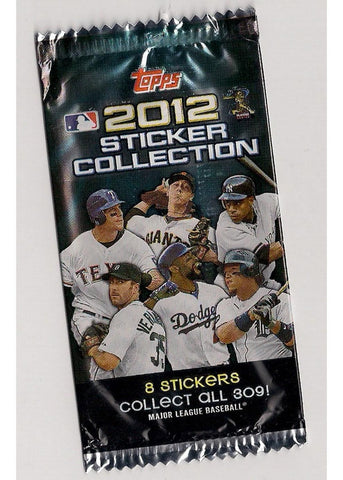 2012 Topps MLB Individual Sticker Pack