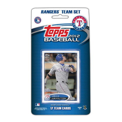 2012 Topps MLB Team Sets - Texas Rangers