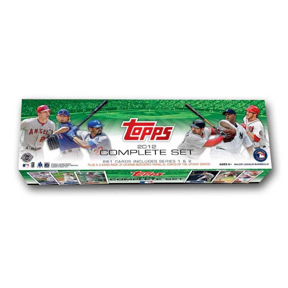 2012 Topps Baseball Complete Set - Holiday Version