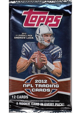 2012 Topps Football Gravity Feed