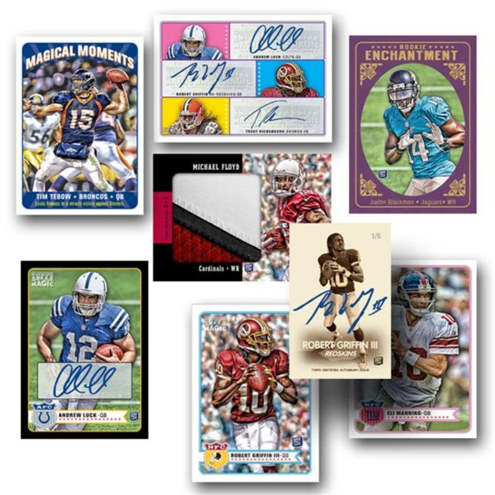 NFL 2012 Topps Magic Trading Cards Blaster Pack