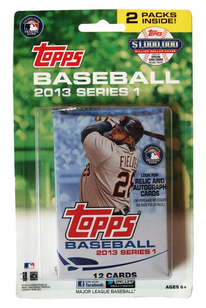 2013 Topps MLB Series 1 2-Pack Blister