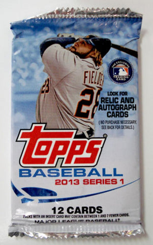 2013 Topps Baseball Series 1 Gravity Feed