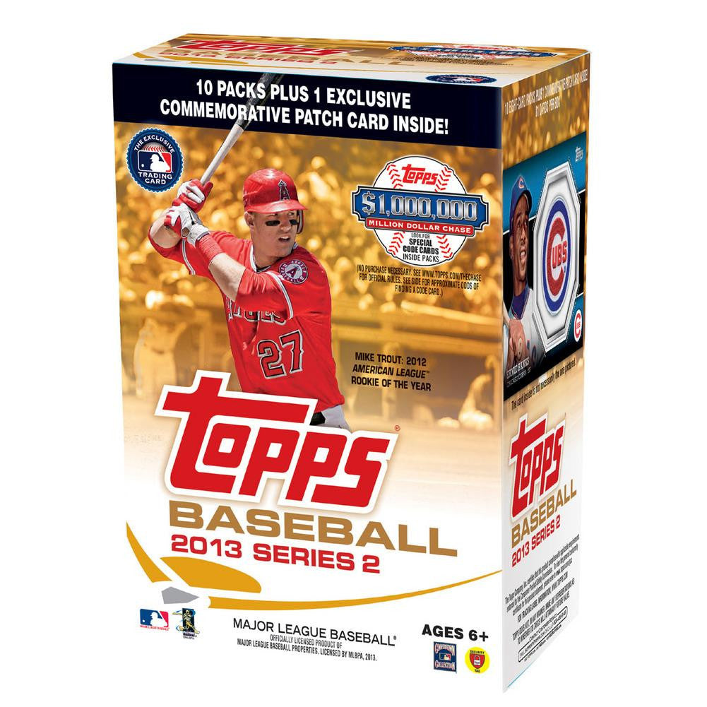 MLB 2013 Topps Series 2 Pre-Priced Blaster Trading Cards