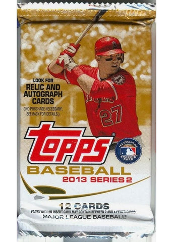 2013 Topps Baseball Series 2 Retail