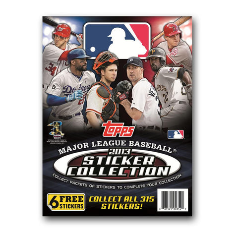 2013 Topps MLB Sticker Individual Album