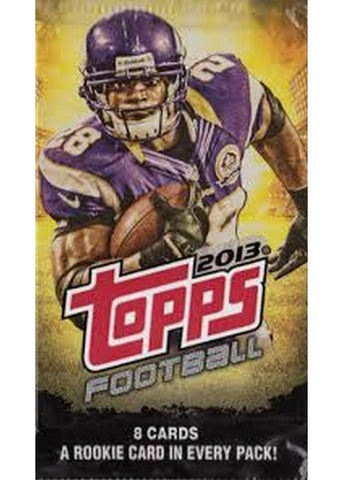 2013 Topps NFL Individual Gravity Feed Pack