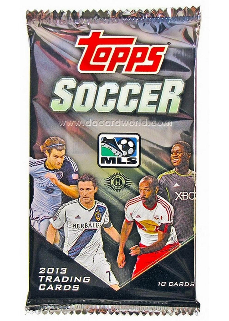 2013 Topps MLS Soccer Retail Individual Pack