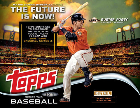 2014 Topps MLB Series 1 Prepriced Blaster