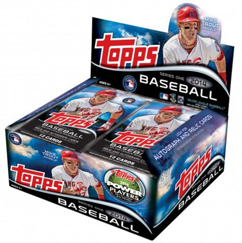 2014 Topps Baseball Series 1 blister pack