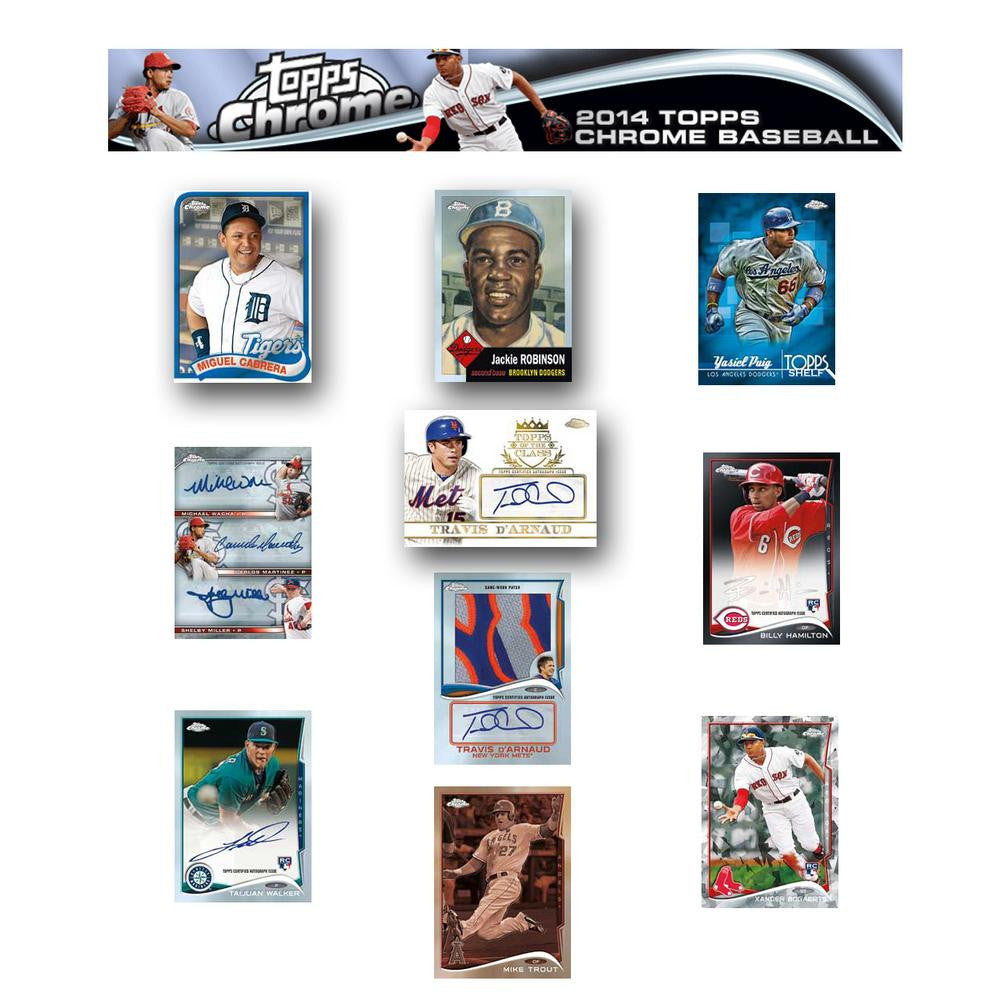 2014 Topps Chrome Value Packs: