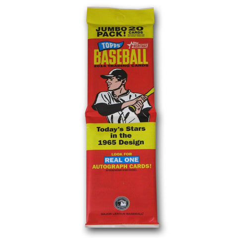 2014 Topps Heritage Baseball Jumbo Pack