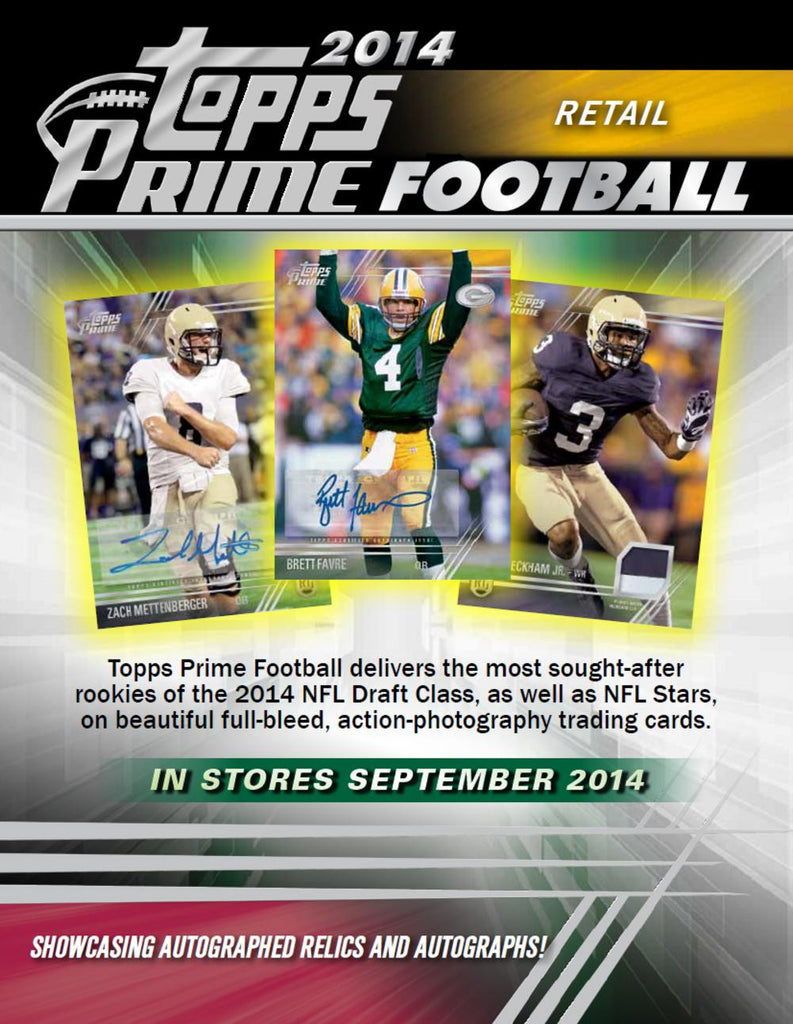 2014 Topps Prime Football Blasters