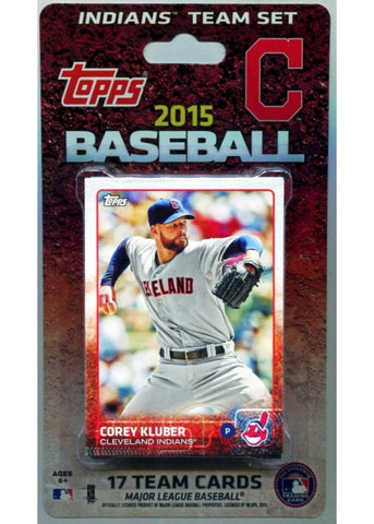 2015 Topps MLB Team Set - Cleveland Indians