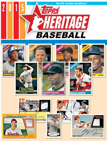 2015 Topps Heritage Baseball Blaster