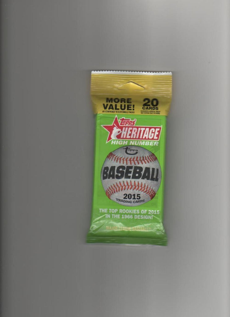 2015 Topps MLB Heritage High Number Jumbo Pack