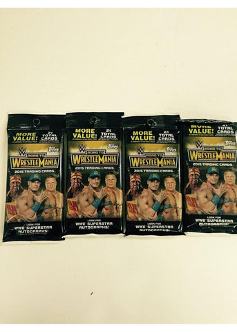 2015 Topps WWE Wrestling Jumbo Pack