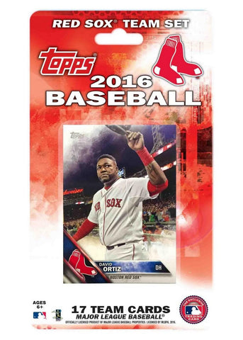 2016 Topps MLB Team Set - Boston Red Sox