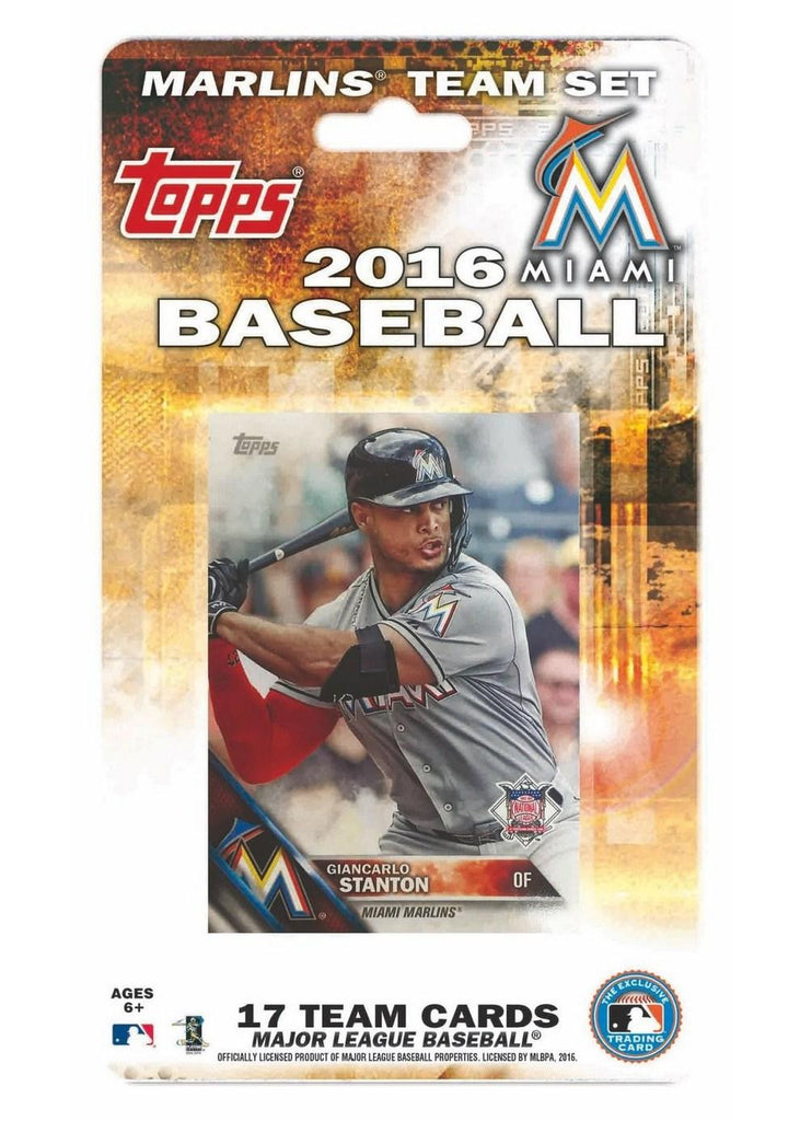 2016 Topps MLB Team Set - Miami Marlins