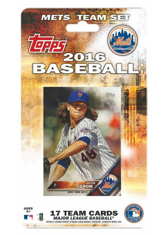 2016 Topps MLB Team Set - New York Mets