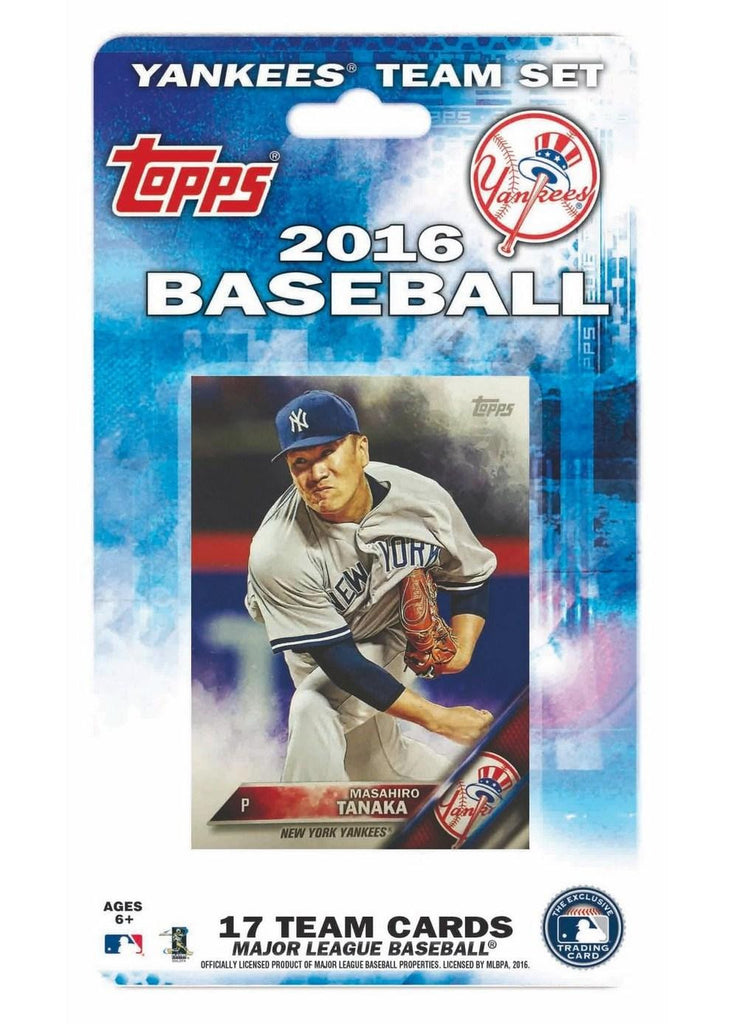 2016 Topps MLB Team Set - New York Yankees