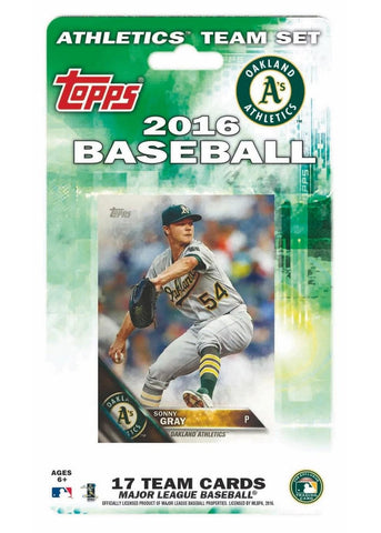 2016 Topps MLB Team Set - Oakland Athletics