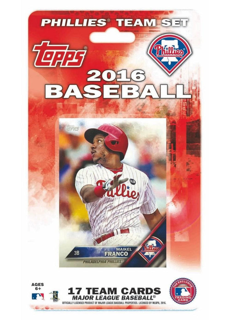 2016 Topps MLB Team Set - Philadelphia Phillies