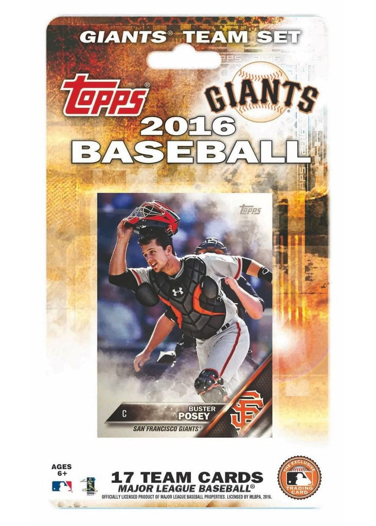 2016 Topps MLB Team Set - San Francisco Giants