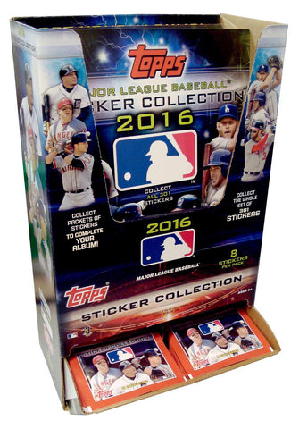 2016 Topps MLB Sticker & Album Combo Display