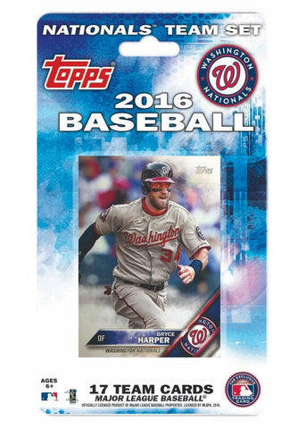 2016 Topps MLB Team Set - Washington Nationals