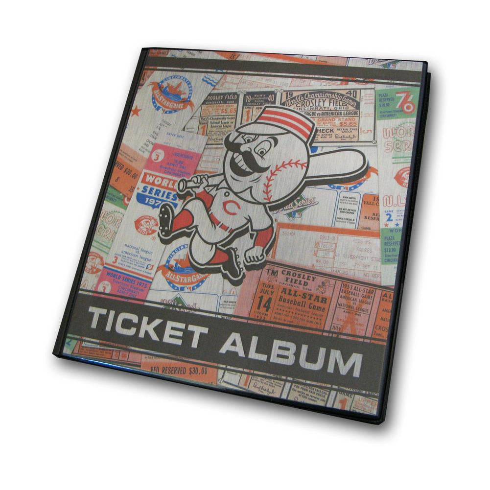 Ticket Album MLB - Cincinnati Reds (Holds 96 Tickets)