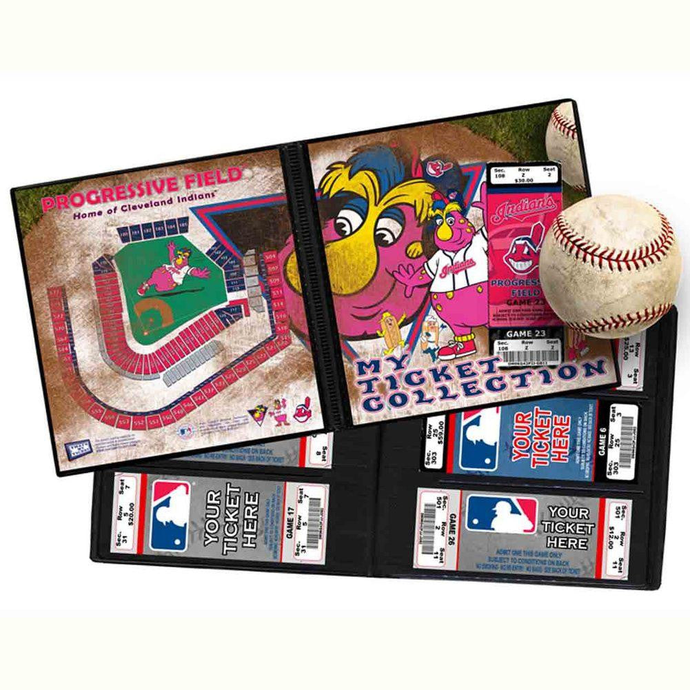 Ticket Album MLB - Cleveland Indians Mascot