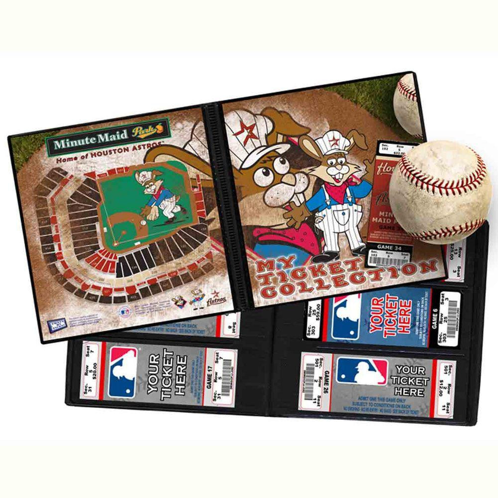 Ticket Album MLB - Houston Astros Mascot