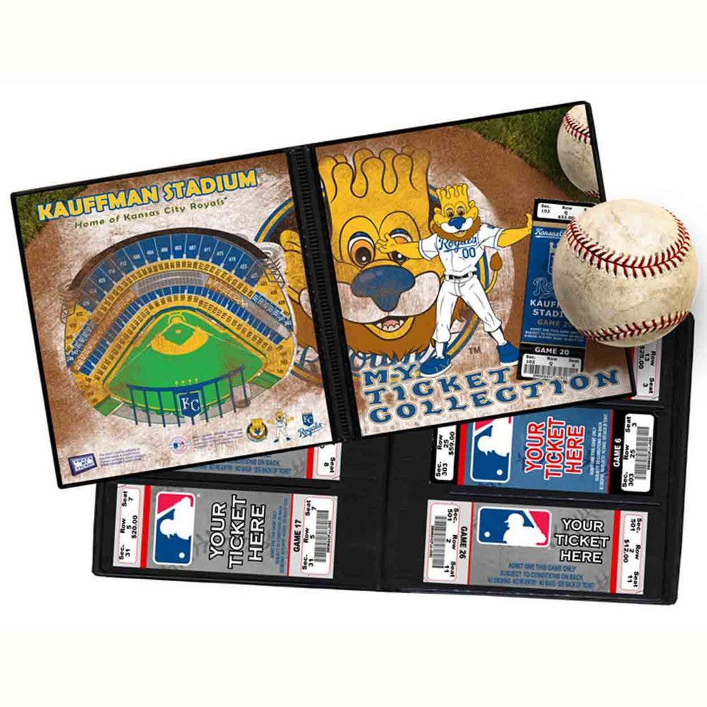 Ticket Album MLB - Kansas City Royals Mascot