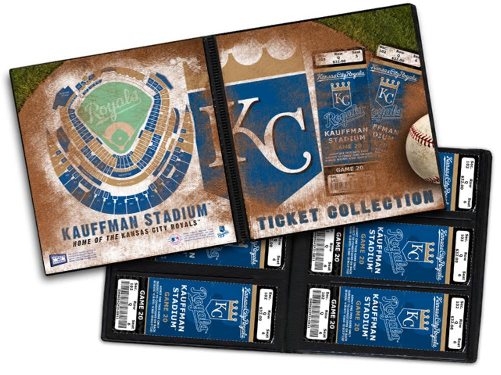 Ticket Album MLB - Kansas City Royals (Holds 96 Tickets)