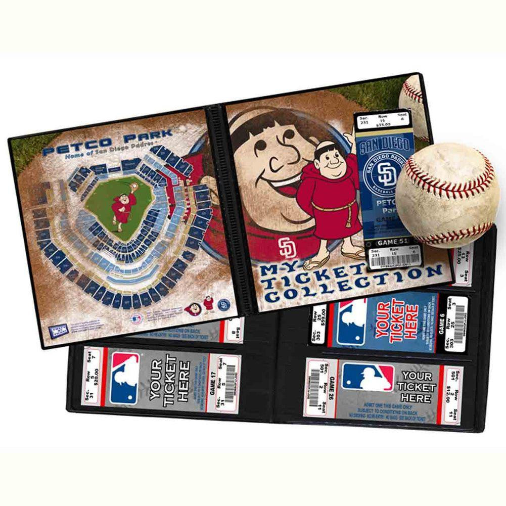 Ticket Album MLB - San Diego Padres Mascot